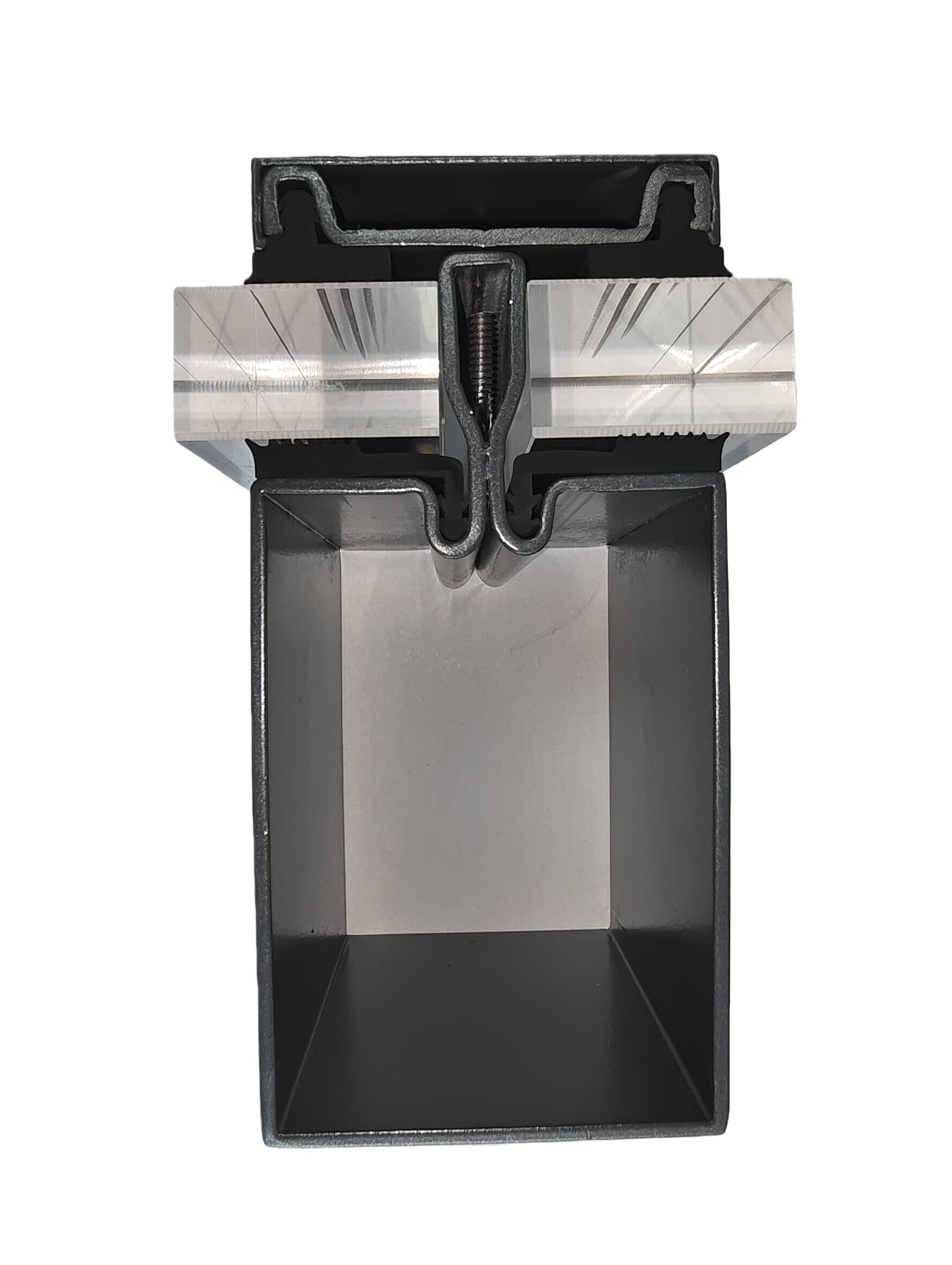 钢制防火玻璃幕墙节点